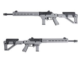 Pușcă airsoft VMP-2D GBB (1.9J/450FPS-Semi-Only) - Negru/Gri [Vorsk]