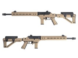Pușcă airsoft VMP-2D GBB (1.9J/450FPS-Semi-Only) - Negru/TAN [Vorsk]