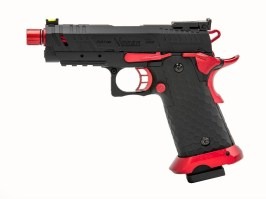 Pistol Airsoft GBB CS Hi-Capa Vengeance Compact - Red MATCH [Vorsk]