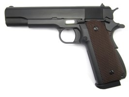 Airsoft pistol M1911 A1 - gaz blowback, full metal, coloană dublă [WE]