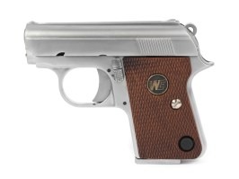 Pistol airsoft 1908 .25 ACP (CT25) - fullmetal, blowback - argintiu [WE]