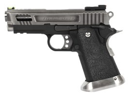 Pistol airsoft HI-CAPA 3.8 Velociraptor - full metal, blowback - argintiu [WE]