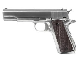 Pistol airsoft M1911 A1 Gen.2 Gen.2 CO2, blowback, full metal - crom mat [WE]