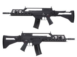 Pușcă airsoft G39 RAS IDZ GBB, blowback - negru [WE]