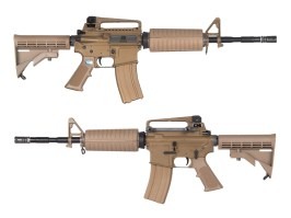 Pușcă airsoft M4A1 GBB V2, full metal, blowback - TAN [WE]