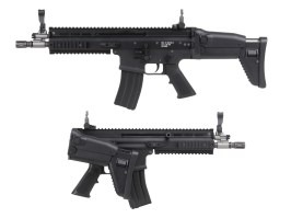 Pușcă airsoft SC-L Short GBB V3 versiune CO2, blowback - Negru [WE]