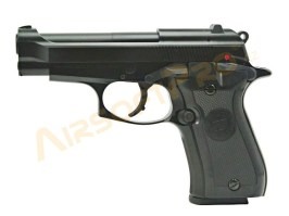 Airsoft pistol M84 Cheetah, negru, fullmetal, blowback [WE]