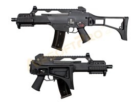 Pușcă airsoft G39C GBB, blowback, - negru [WE]