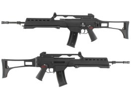 Pușcă airsoft G39E GBB, blowback, - negru [WE]