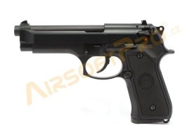 Airsoft pistol M92, negru, fullmetal, blowback [WE]