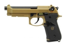 Airsoft pistol M9 A1, nisip, fullmetal, blowback [WE]