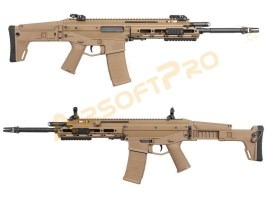 Pușcă airsoft MSK (Masada-ACR) GBB, blowback, - TAN, V3 [WE]