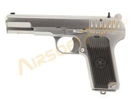 Pistol Airsoft TT33, argintiu - Metal, blowback [WE]