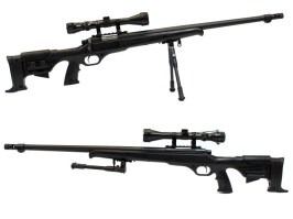 Airsoft lunetist MB11D negru domeniul de aplicare bipod [Well]