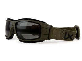 Ochelari LYNX, ramă Olive Drab - transparentă, fumurie [WileyX]
