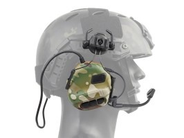 Tactical helmet headset with Microphone HD-10 Gen. 5 - Multicam [WoSport]