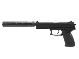 Pistol airsoft MK-23 Stealth Assassin cu amortizor de zgomot, GNB [Y&P]