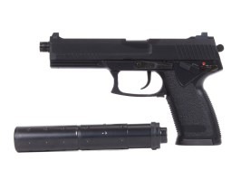 Pistol airsoft Y&P MK23 Special operation cu amortizor de zgomot, versiunea CO2 [Y&P]