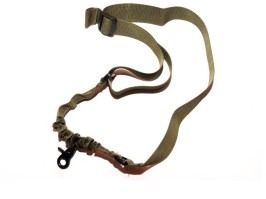 Un singur punct bungee pușcă sling - verde [EmersonGear]