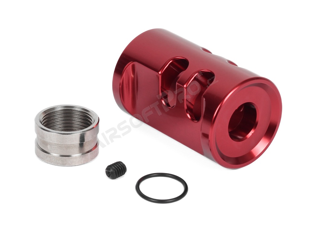 Compensator TYPE-A (14mmCCW) pentru AAP-01 - roșu [TTI AIRSOFT]