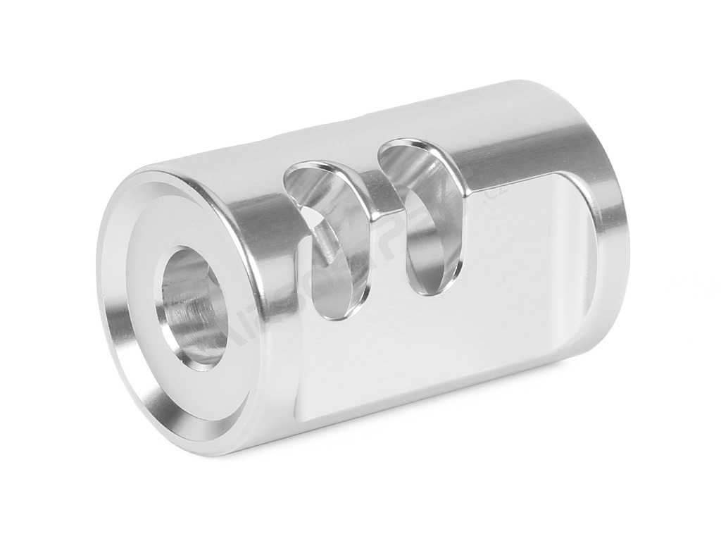 Compensator TYPE-A (14mmCCW) pentru AAP-01 - argintiu [TTI AIRSOFT]