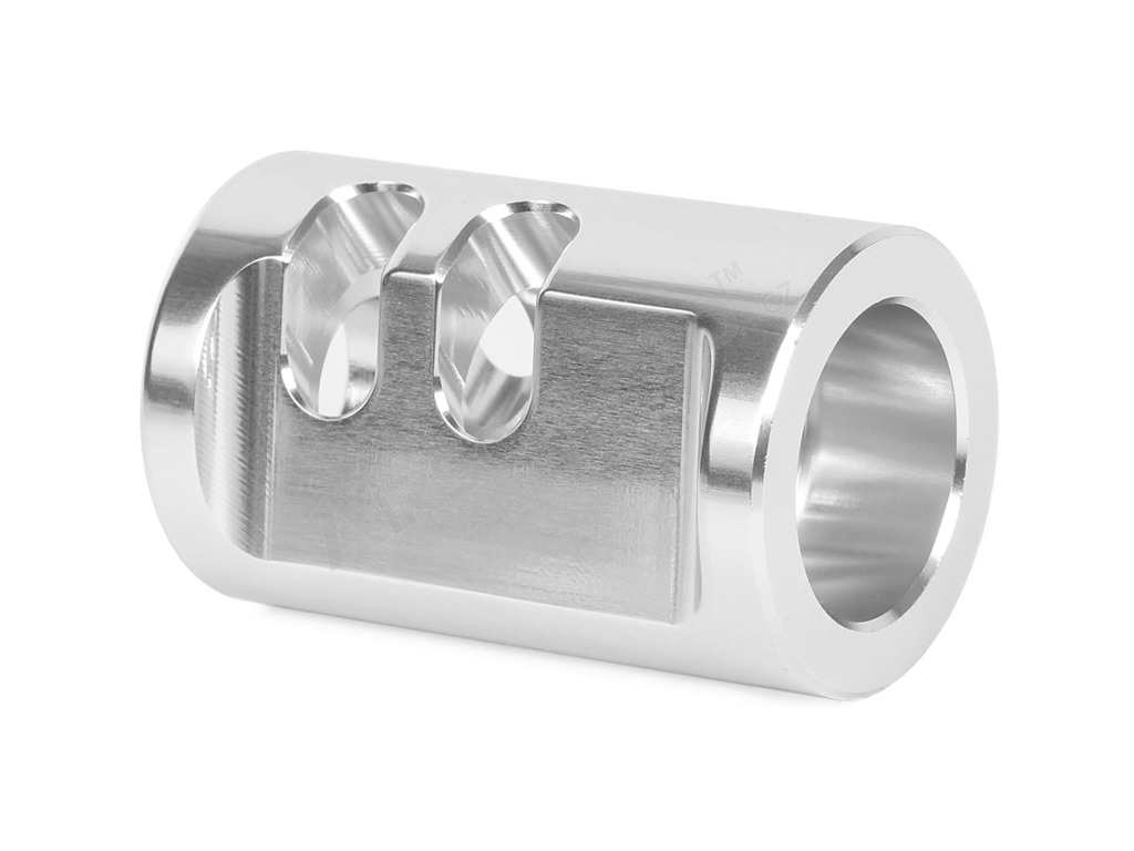 Compensator TYPE-A (14mmCCW) pentru AAP-01 - argintiu [TTI AIRSOFT]